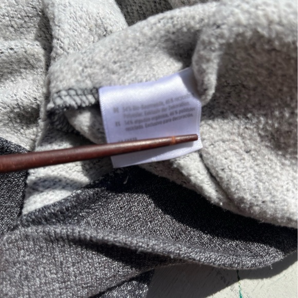 Men's TenTree Hoodie Gray Logo M Camp Hike Outdoor Climb Full Zip Casual College - Picture 7 of 12